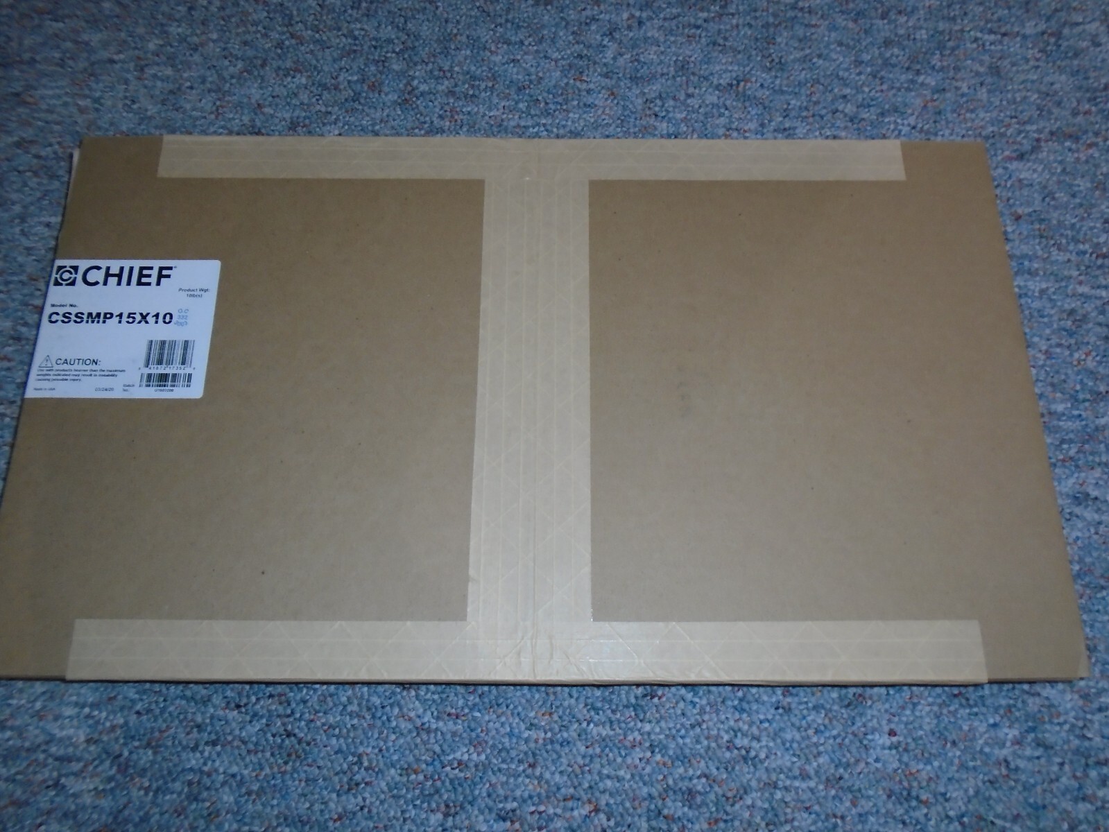 Chief CSSMP15X10 Component Storage Panel Sliding *NEW*