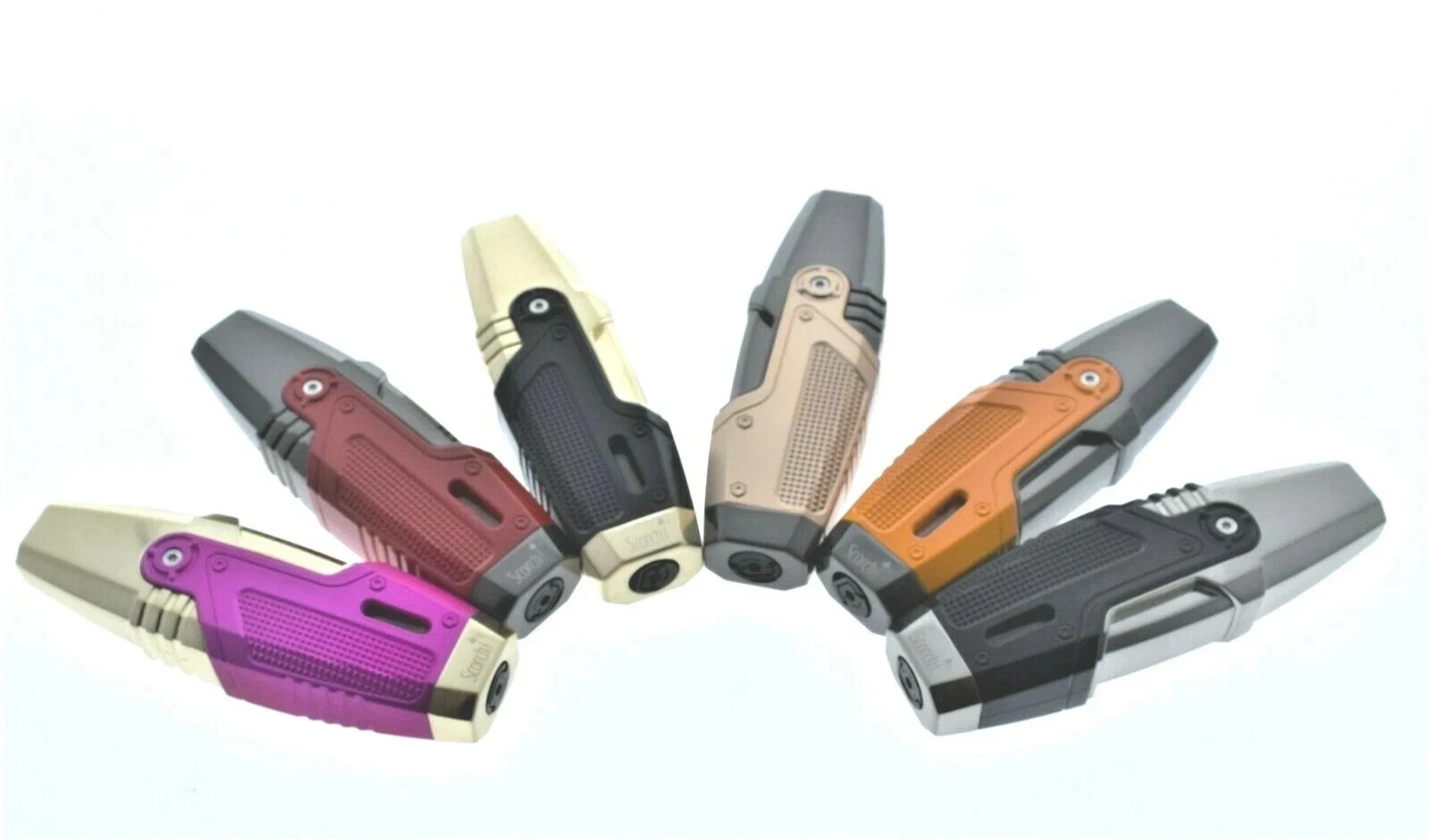 Scorch Torch 61590 – Dual Flame Torch Lighter | Choose Your Color | Refillable