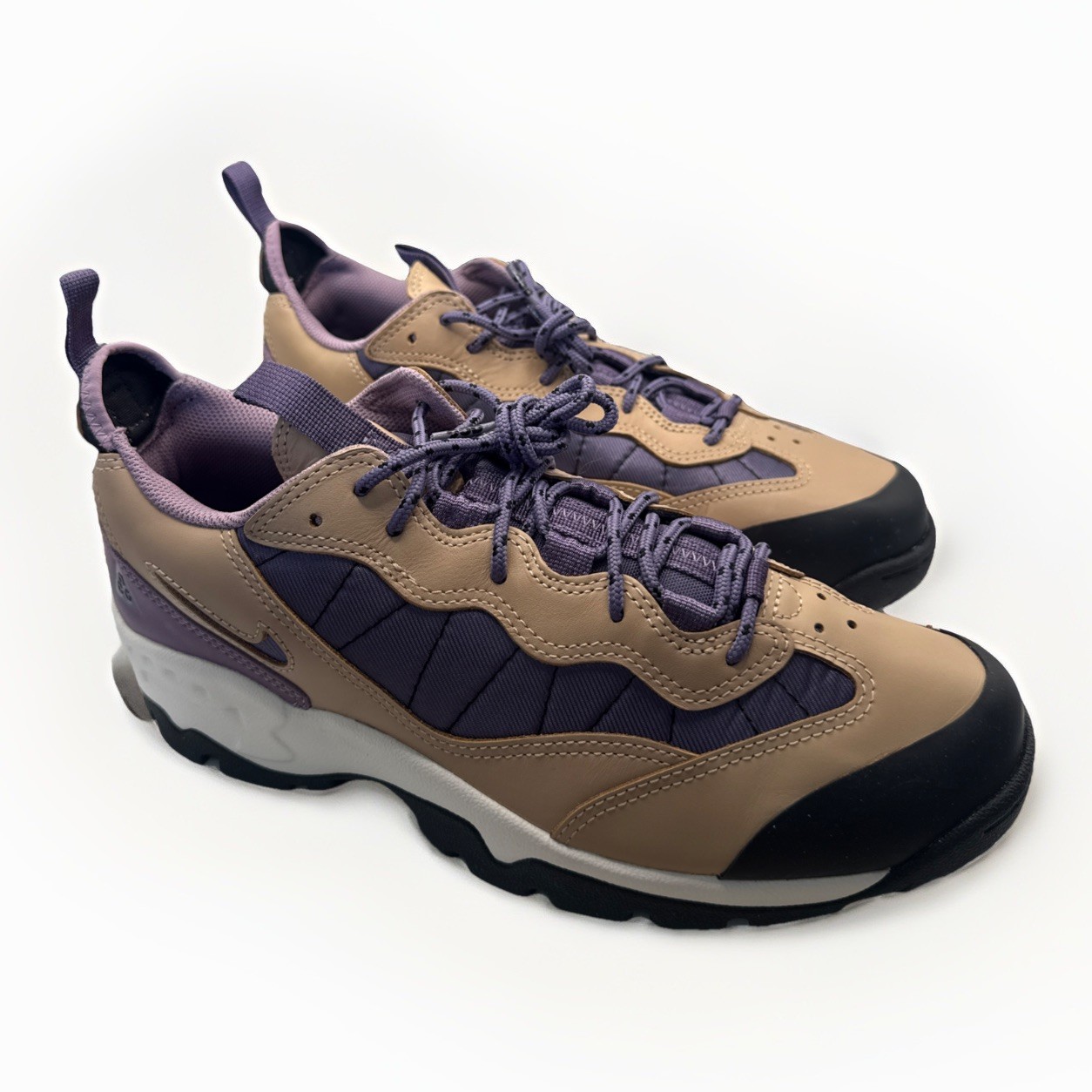 Nike ACG Air Mada Canyon Purple Hemp Tan Sneakers, Size 11.5 DQ5499-200 BNIB