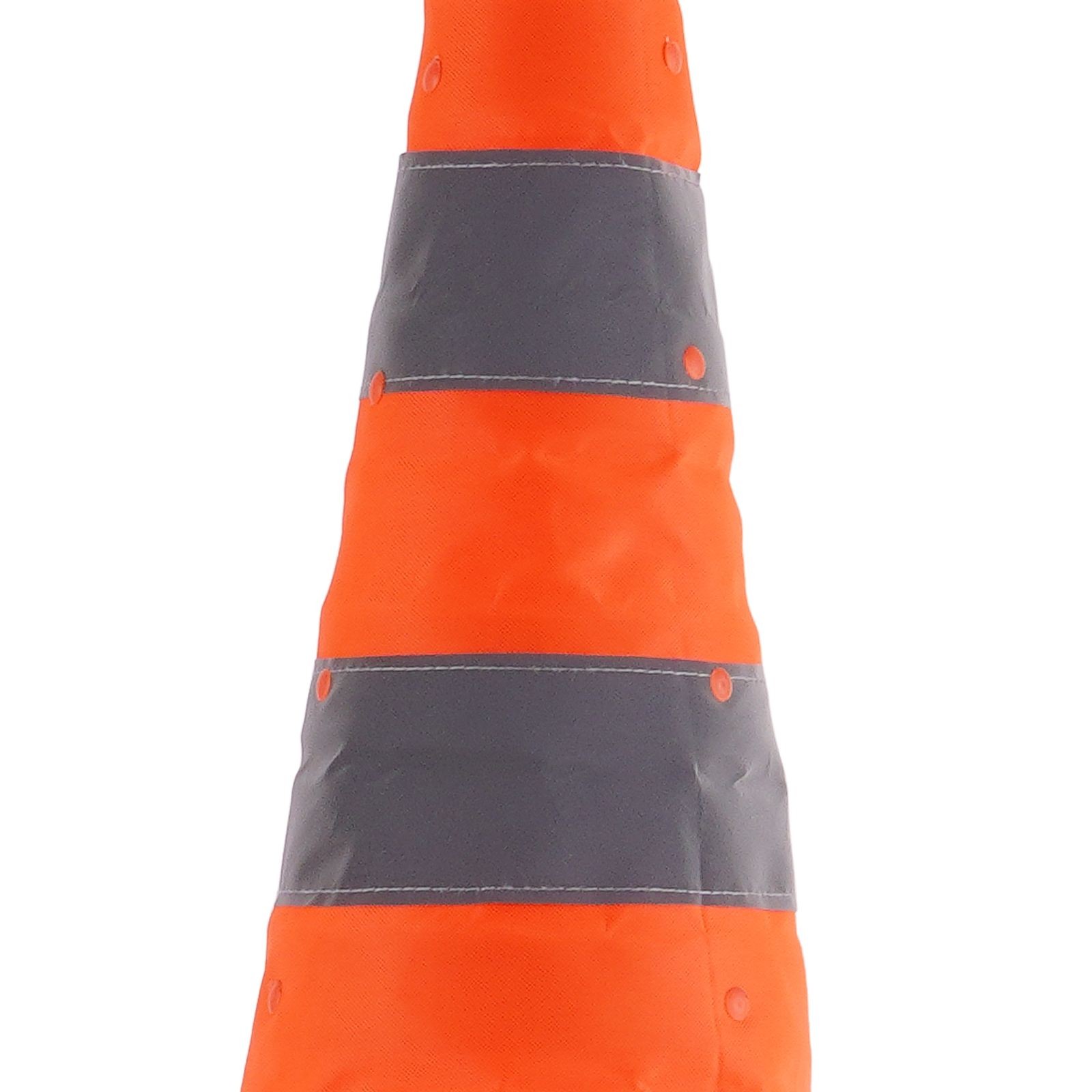 Collapsible 28in Safety Cones 4 Pack Reflective Storage Bag