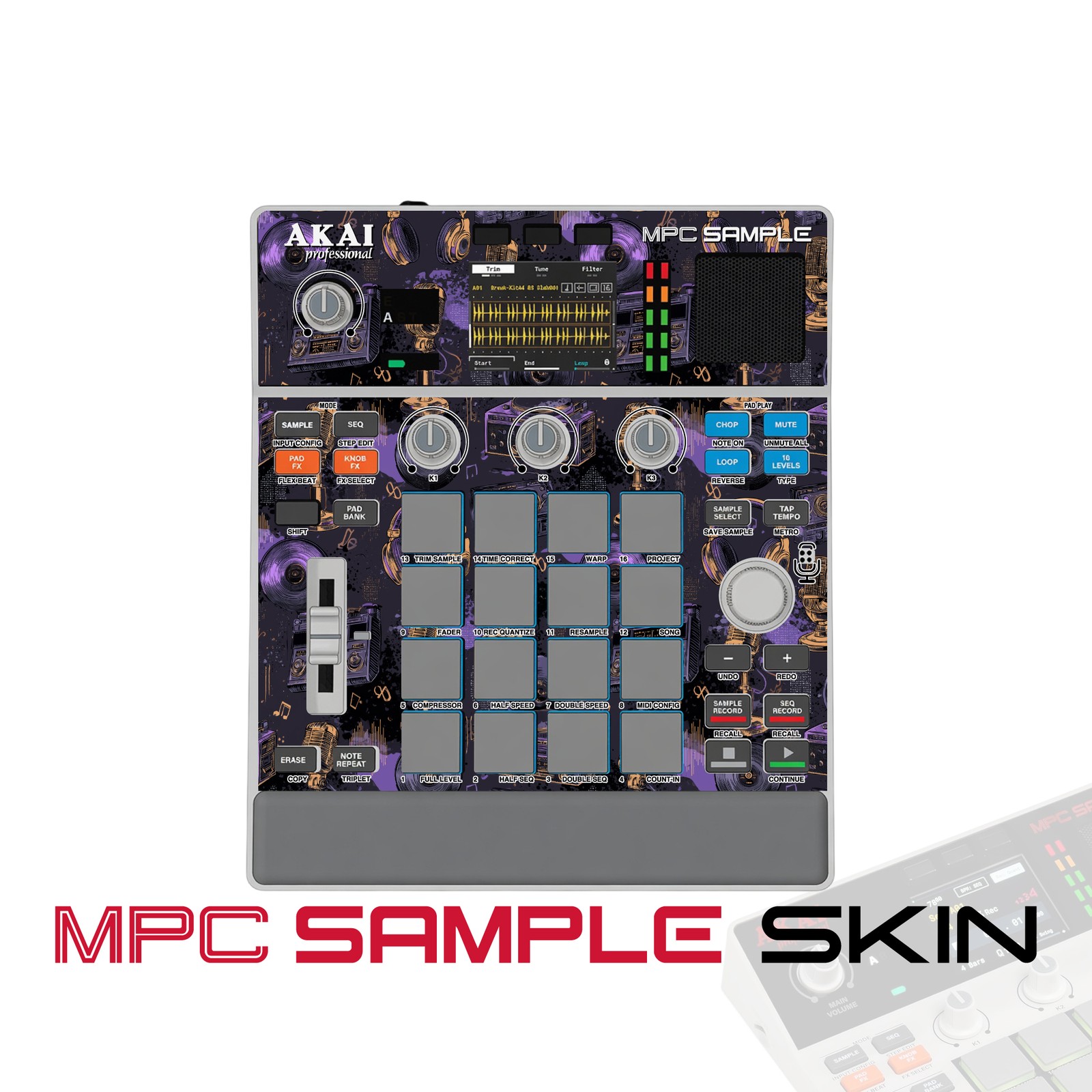 Akai MPC Sample Skin / Royal Studio Groove