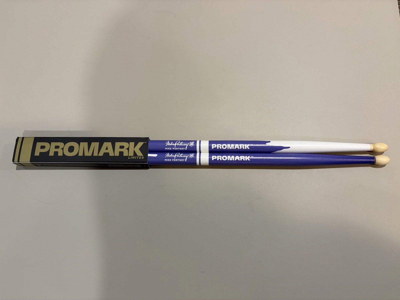 Promark Limited Mike Portnoy Signature Drumsticks New Sold Out - Only 1,000 Made
