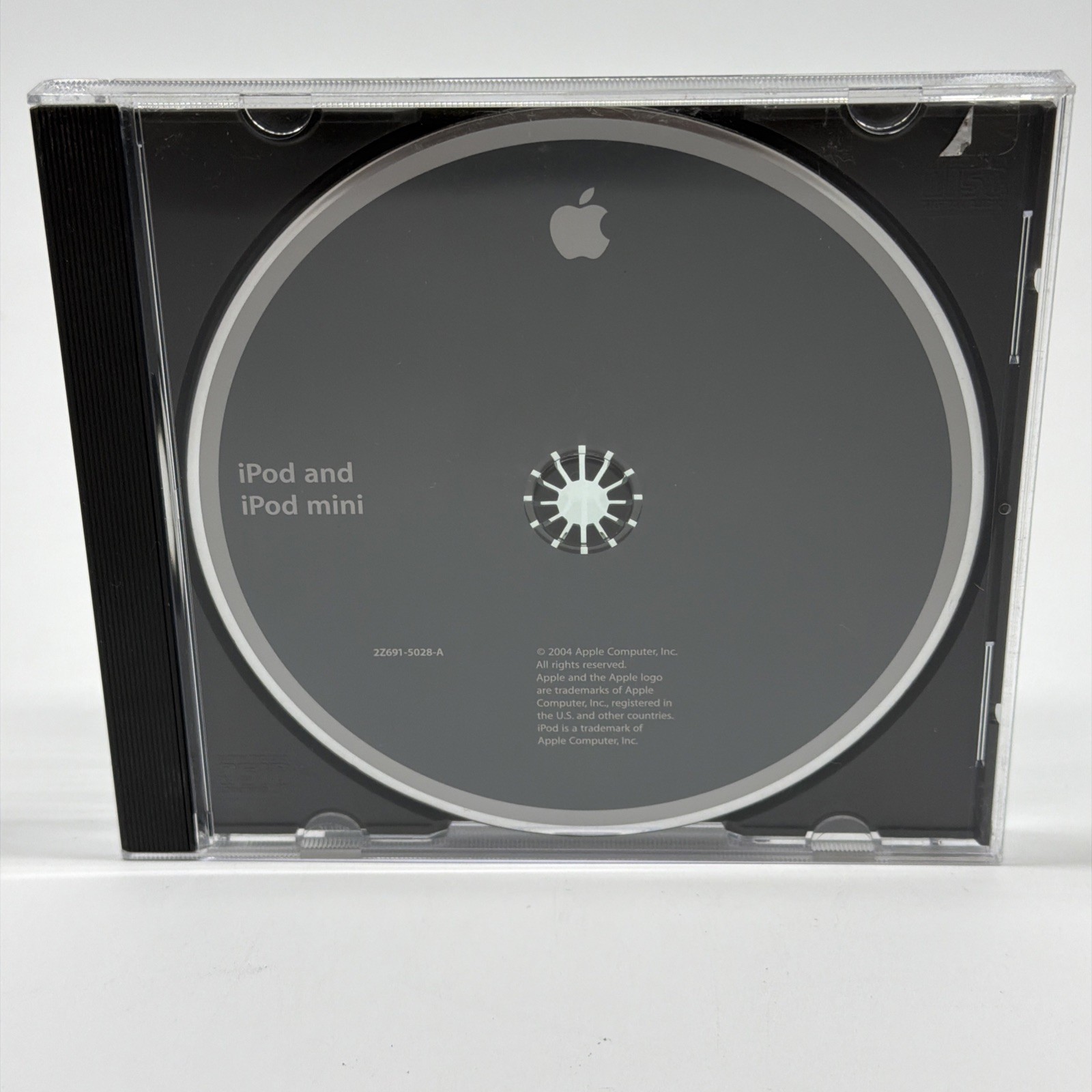 "Vintage" Apple iPod Software Disc, 2004 2Z691-5028-A