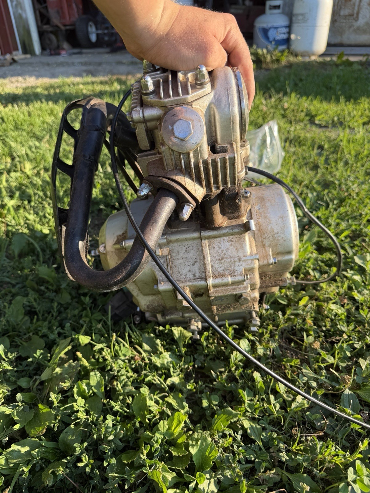Baja 50cc 4-Stroke Engine Motor RUNS GOOD Missing Shaft