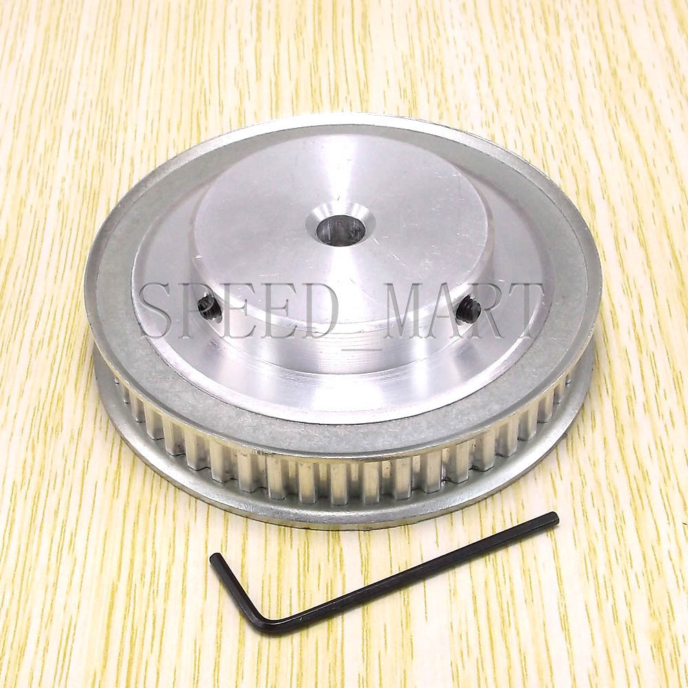 XL Type XL50T Aluminum Timing Belt Pulley 50 Teeth 12mm Bore for Stepper Motor