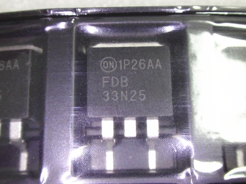 10PCS FDB33N25 TO-263