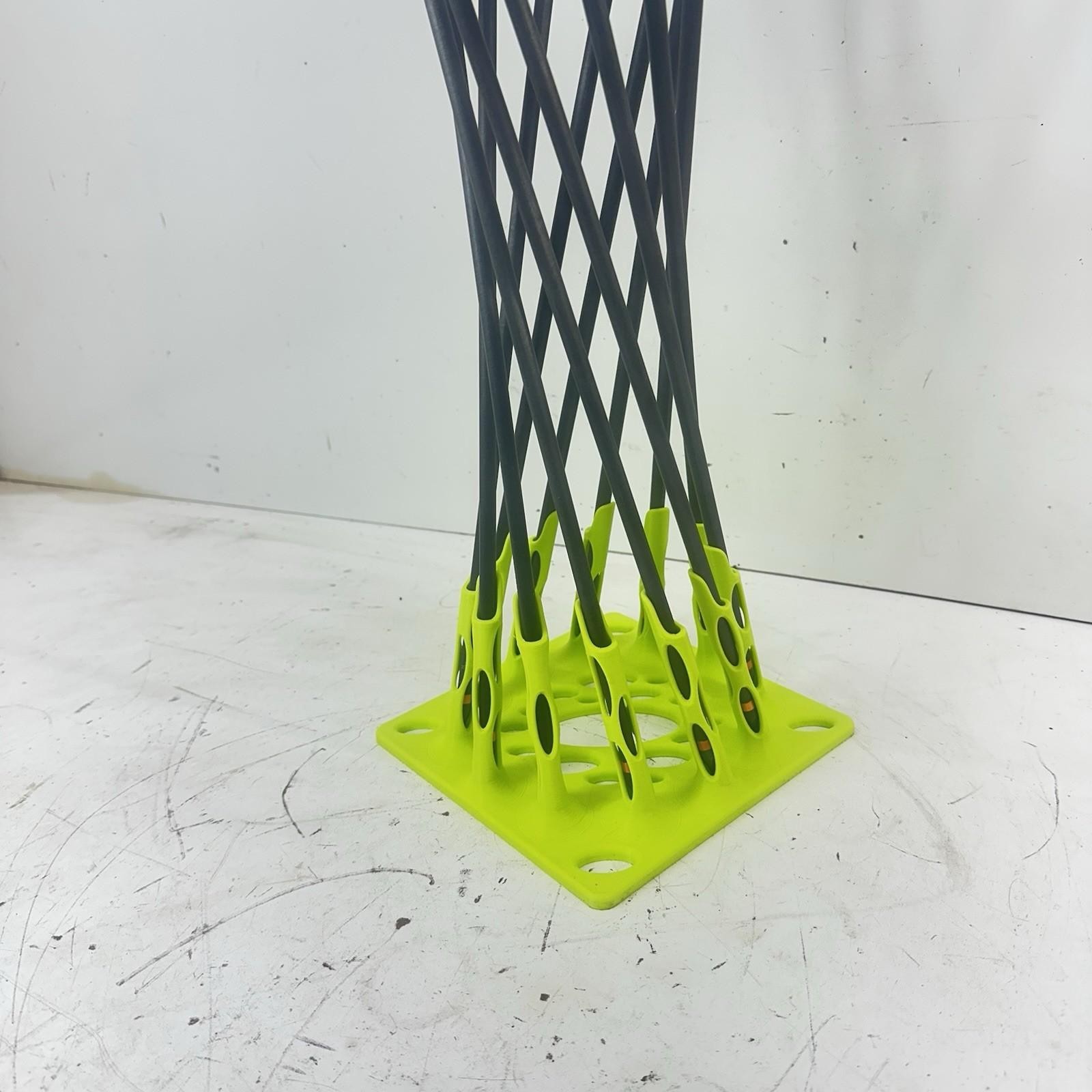 Archery Arrow Fletching Rack Stand