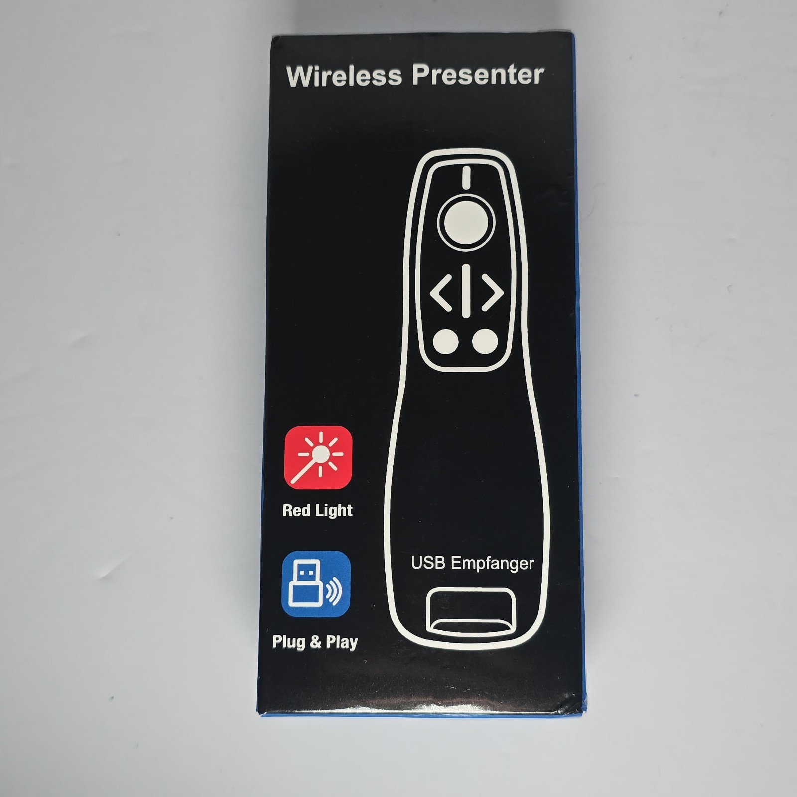 Power point Presentation Remote Control Wireless USB PPT Presenter Red Laser New