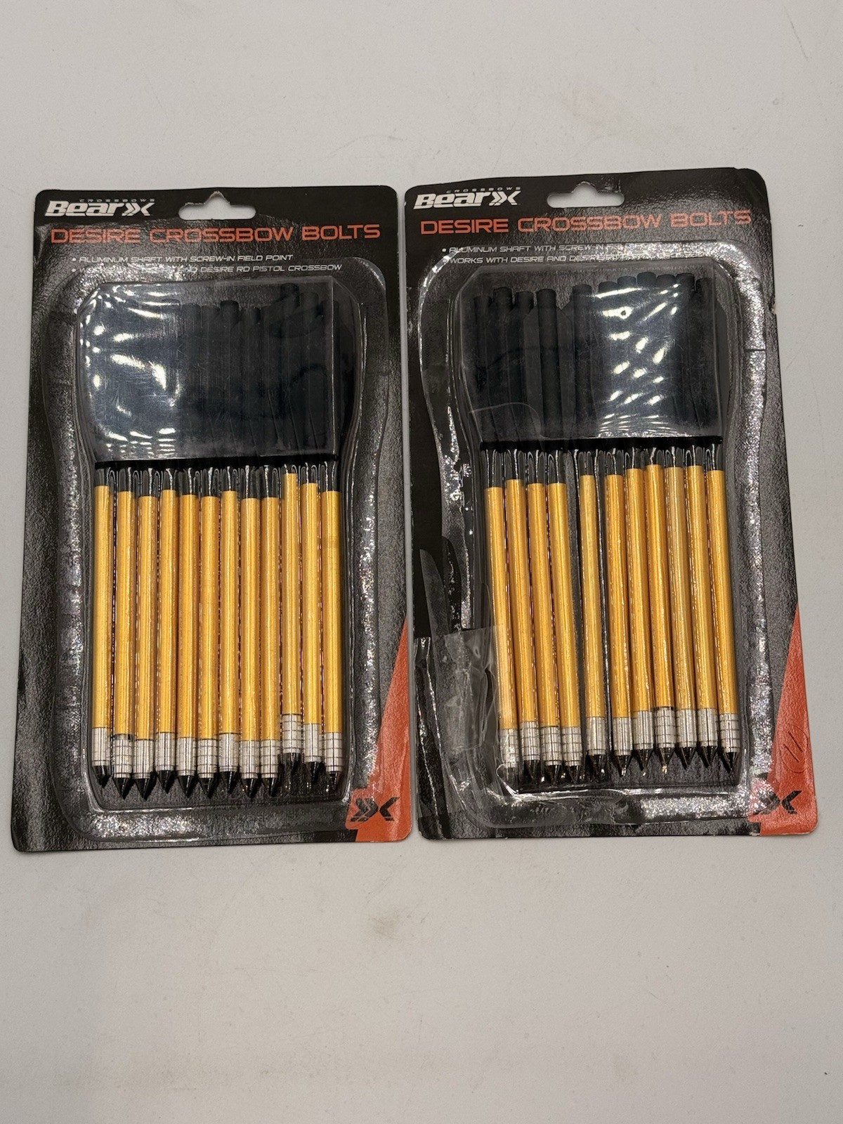 New Bear Desire Handheld Crossbow Replacment Aluminum Bolts Lot Of 23 Missing 1