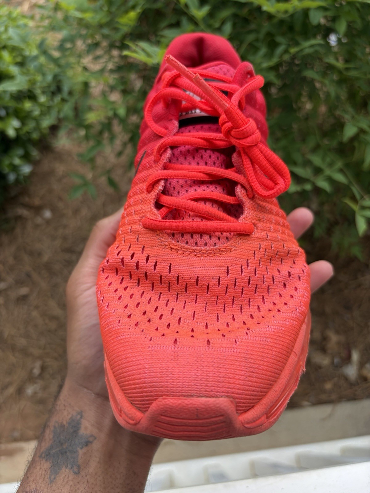 Size 8.5 - Nike Air Max 2017 Bright Crimson