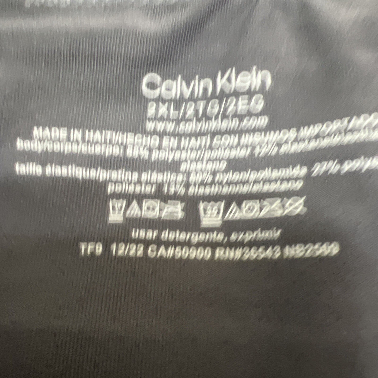 3 Calvin Klein Microfiber Stretch Low Rise Trunk Wicking, Technology 2XL NB2569