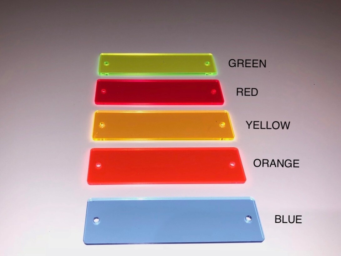 COLORED Plastics for Data East - Robocop Pinball Machine