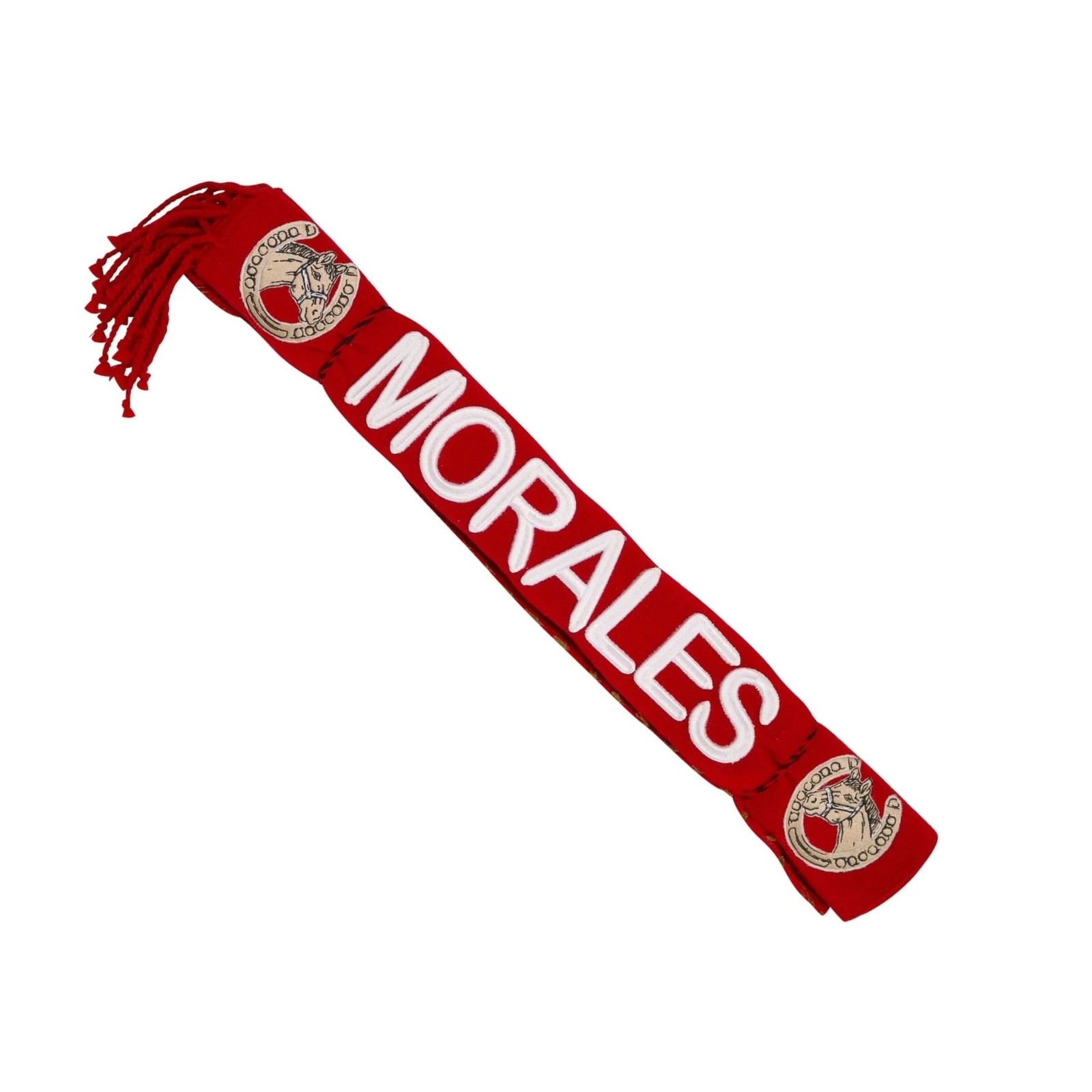Morales Red Charro Saddle Sarape