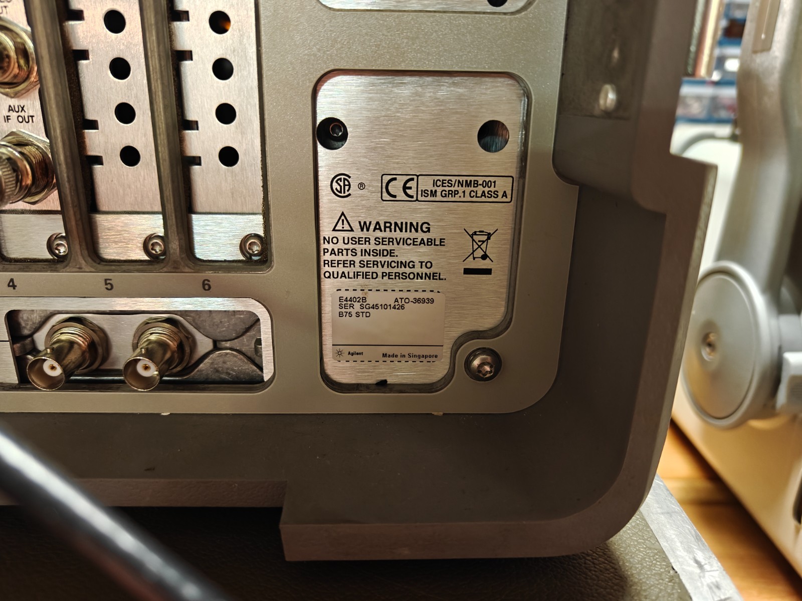 Agilent E4402B Spectrum Analyzer 9 kHz-3 GHz