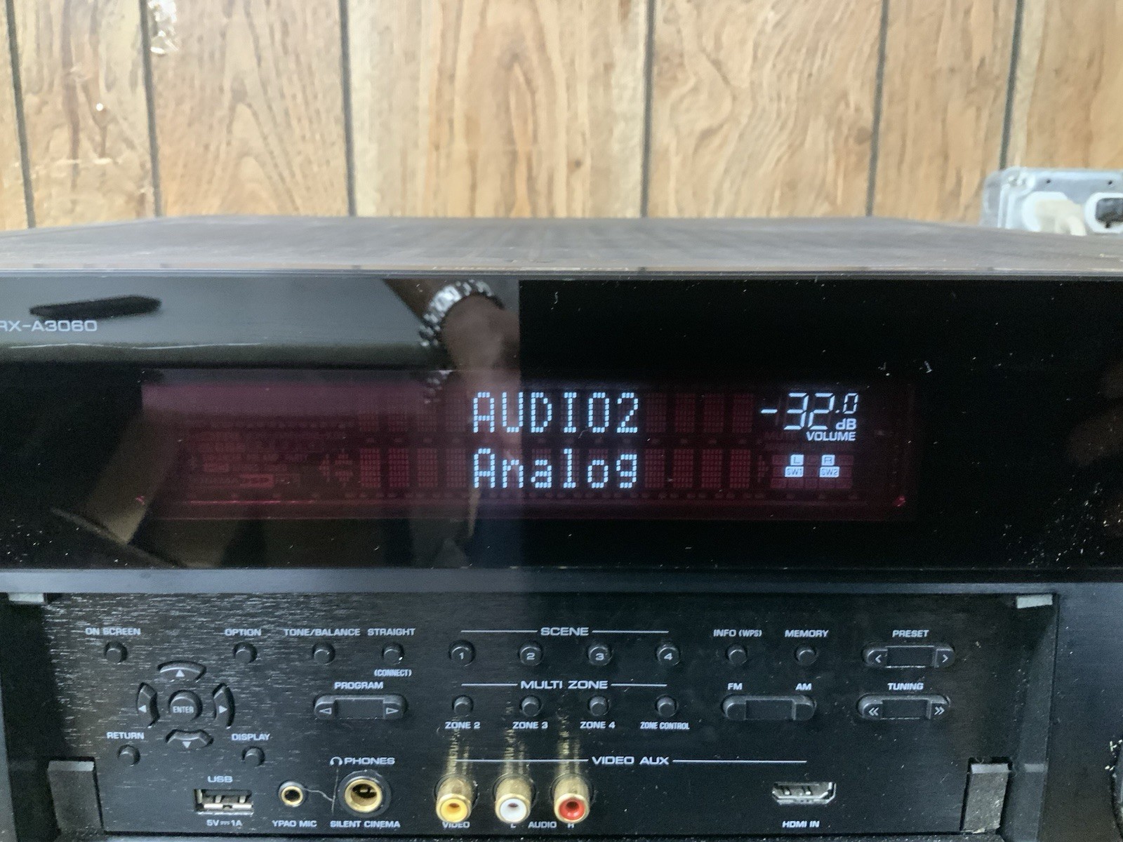 Yamaha Adventage RX-A3060 Network A/V Receiver. No Remote