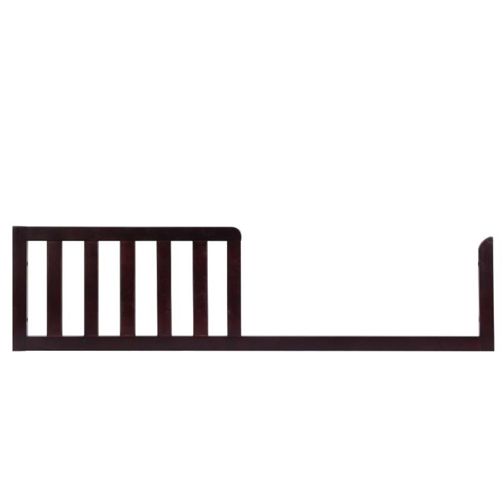 AFG Baby Furniture Kali 4-in-1 Convertible Crib w/ Toddler Guardrail Espresso