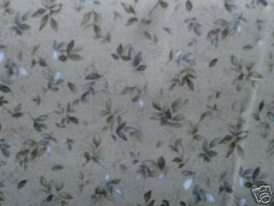 2 YDS Timeless Treasures Fleur Grn Vines QUILT FABRIC