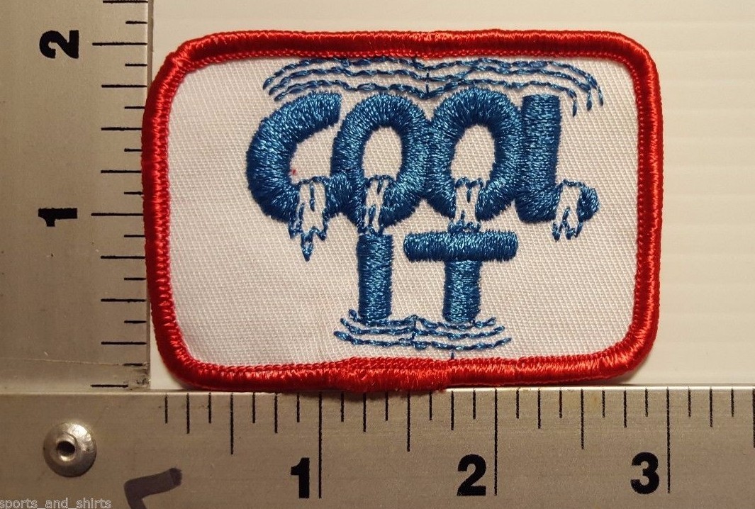 1980's COOL IT VINTAGE PATCH (FUN)