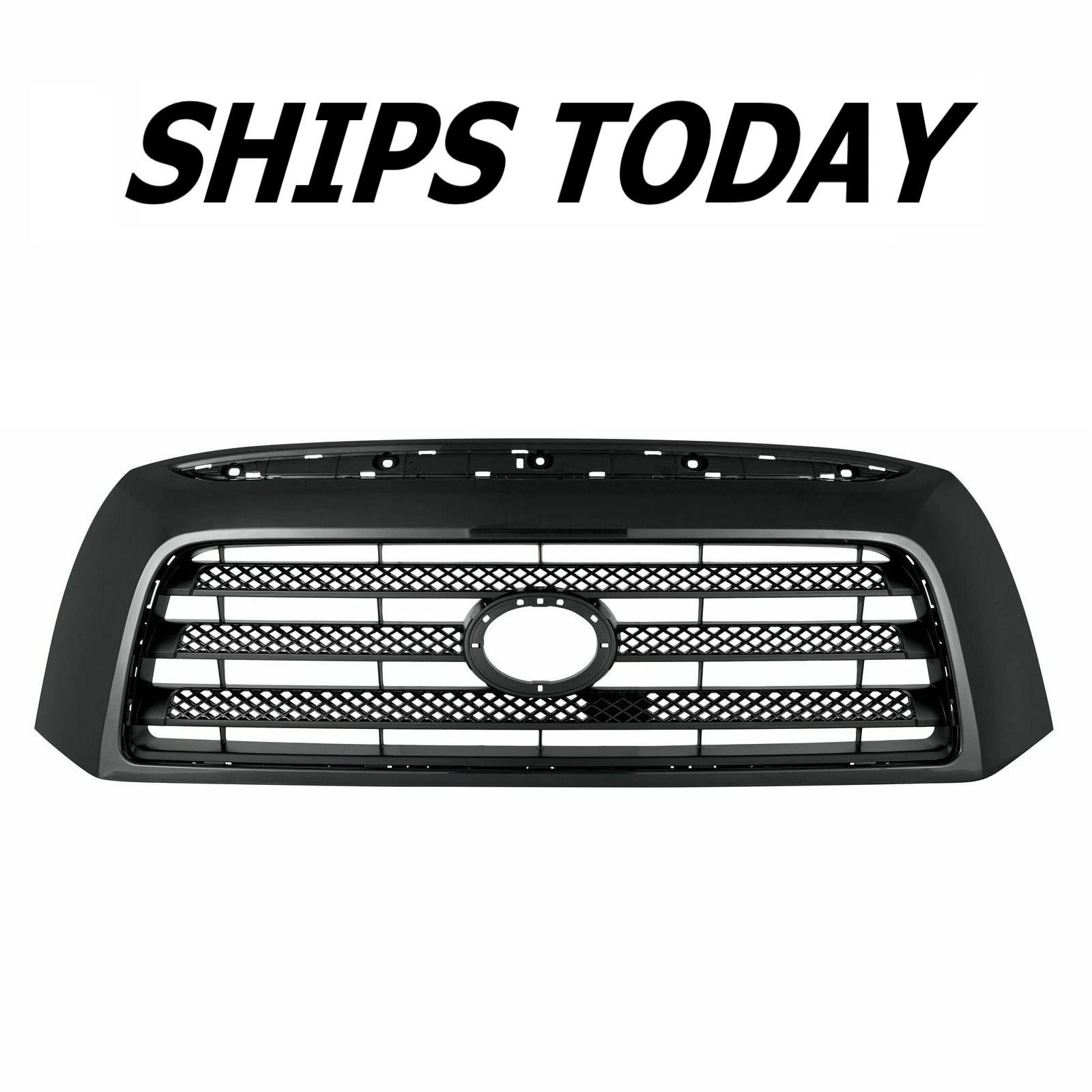 NEW Black Front Grille For 2007-2009 Toyota Tundra SHIPS TODAY