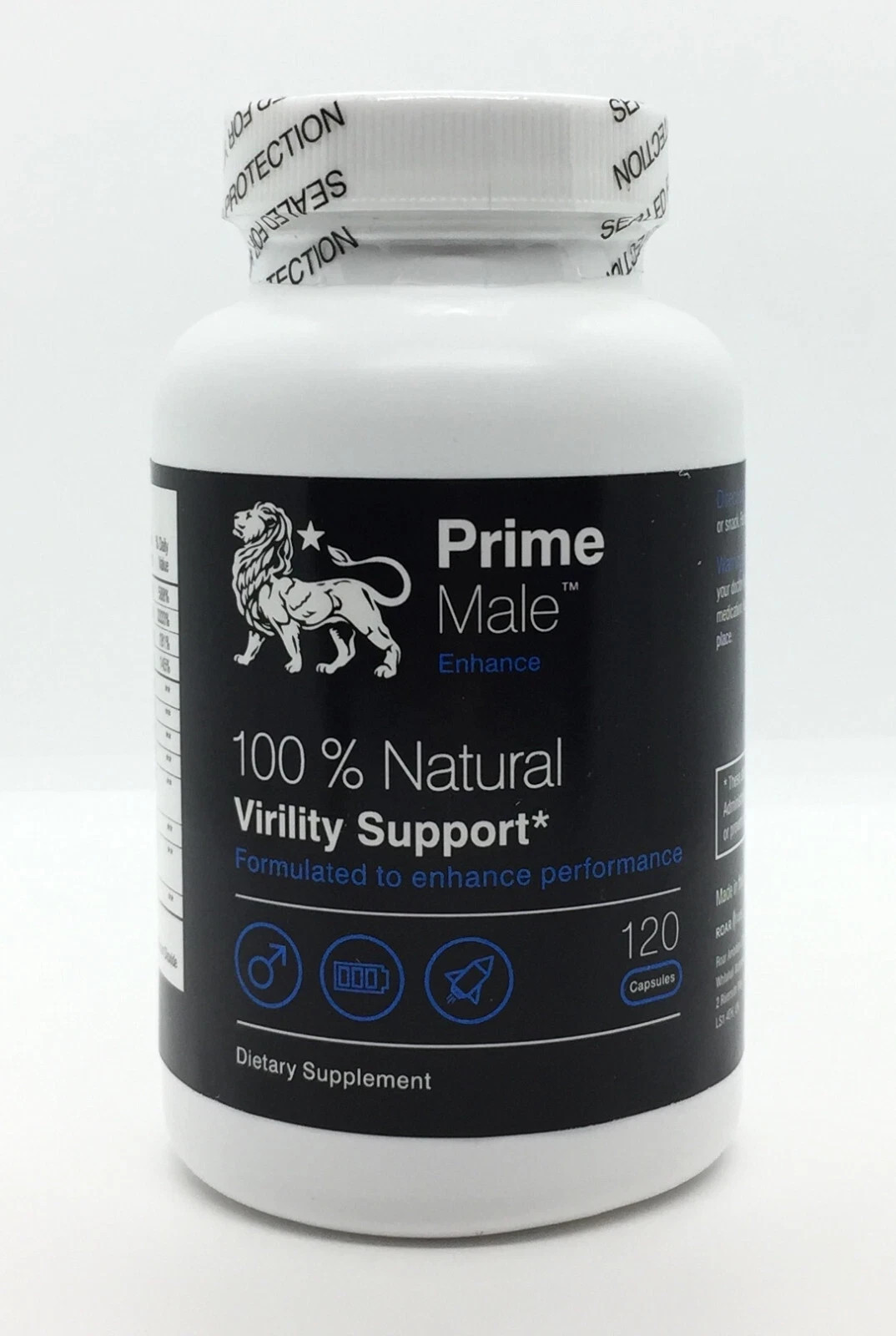Prime Male Enhance Male Enhancement Supplement 120 capsules Virility Support NEW
