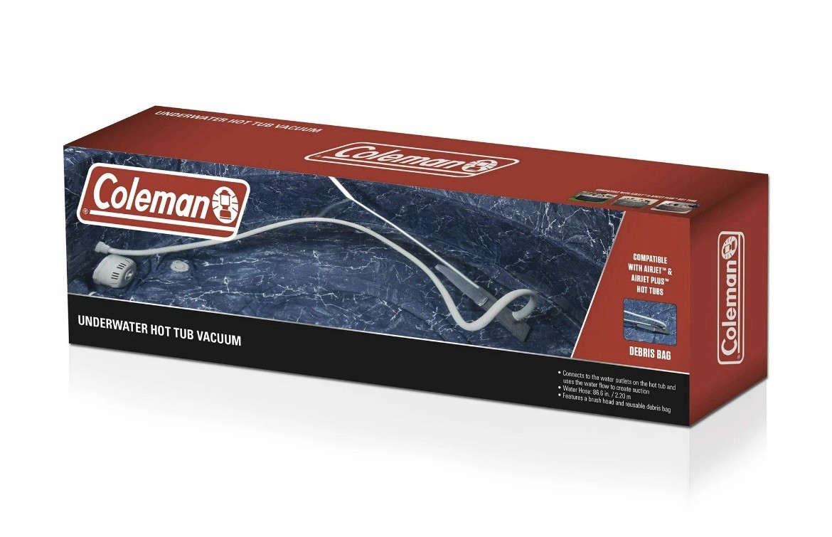 Coleman Hot Tub Underwater Vacuum Cleaning Debris Tool Set for Airjet /Plus