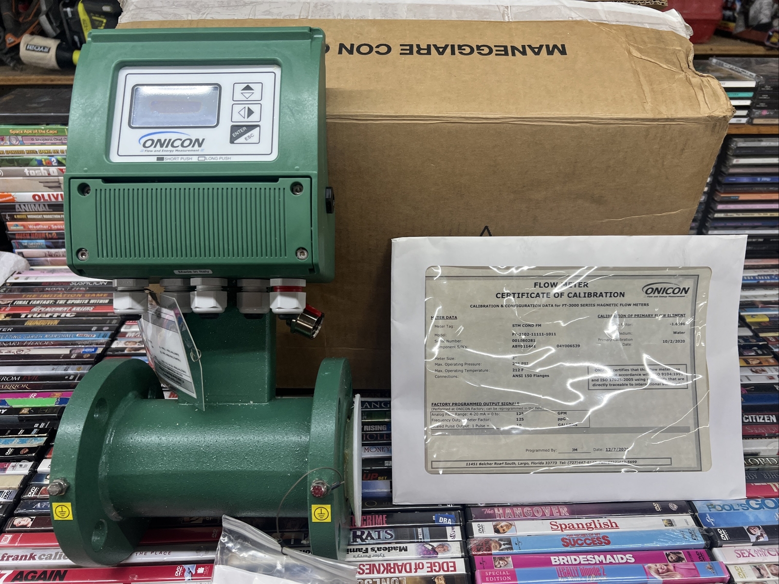 ONICON 2” FT-3102-11111-1011 Electromagnetic Flow Meter T-31-1011 001-41437