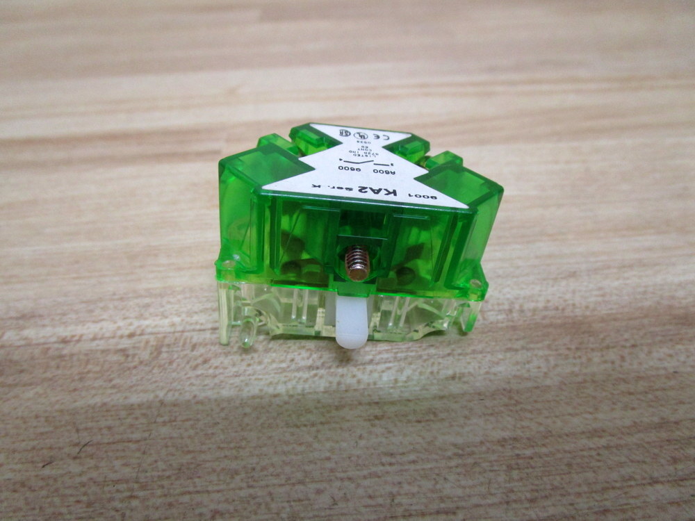 Square D 9001-KA2 Contact Block 9001KA2 88001 Green/Series K