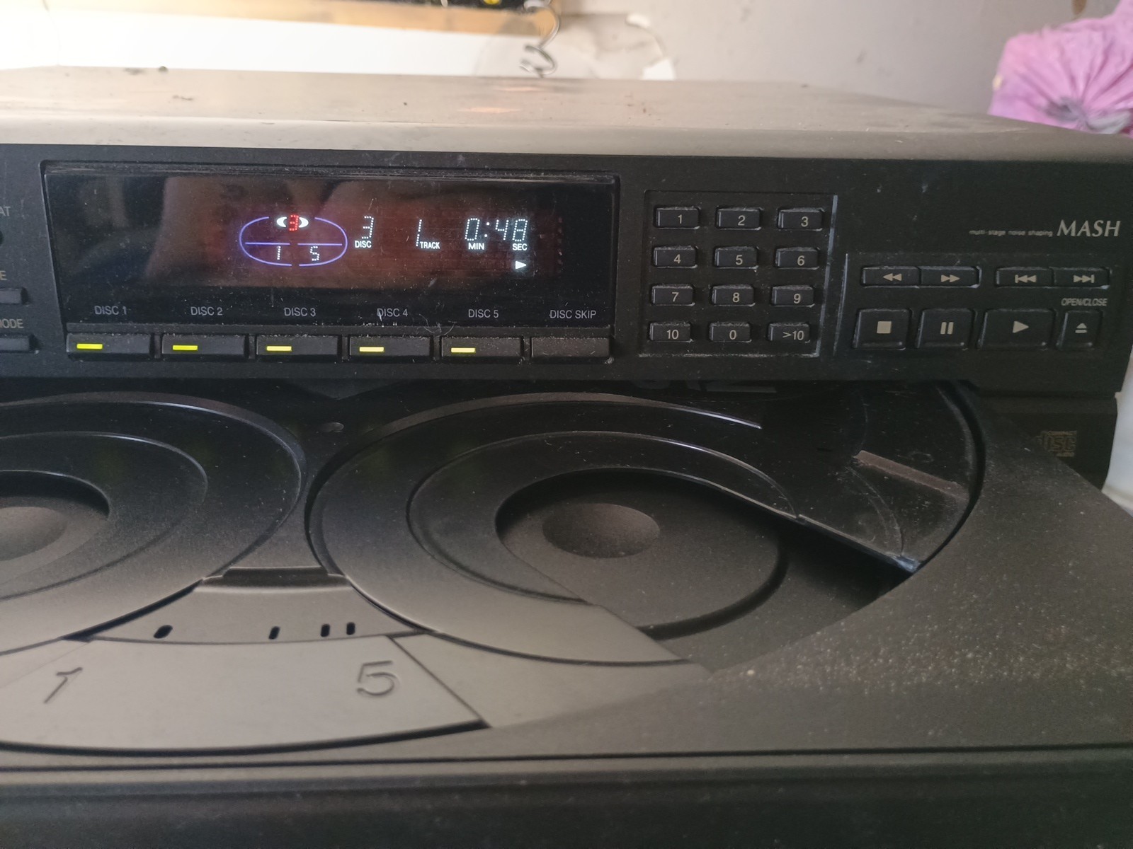 Technics SL-PD9 CD Changer