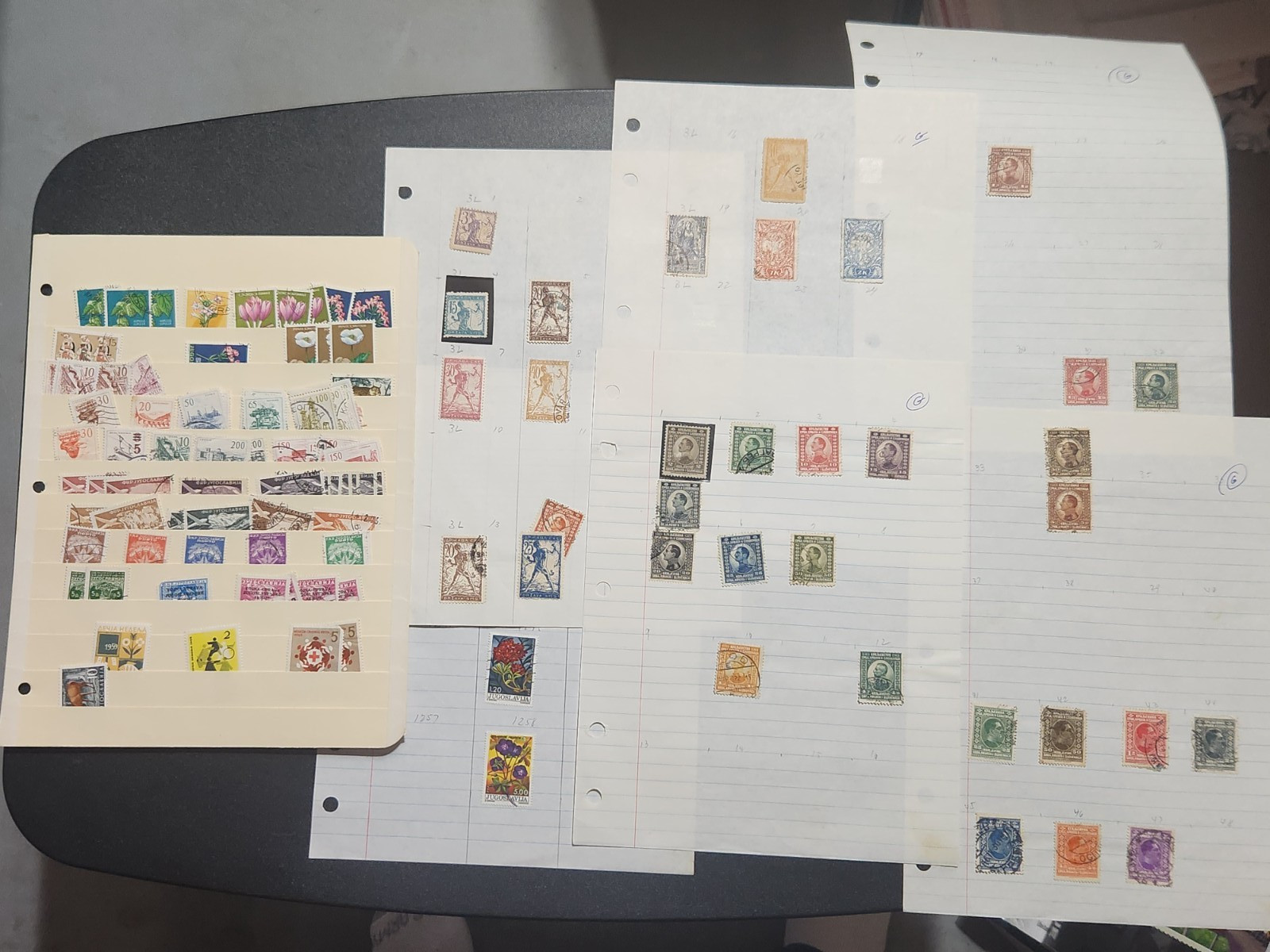 Yugoslavia Vintage Stamp Collection (see pictures) - Lot #13570