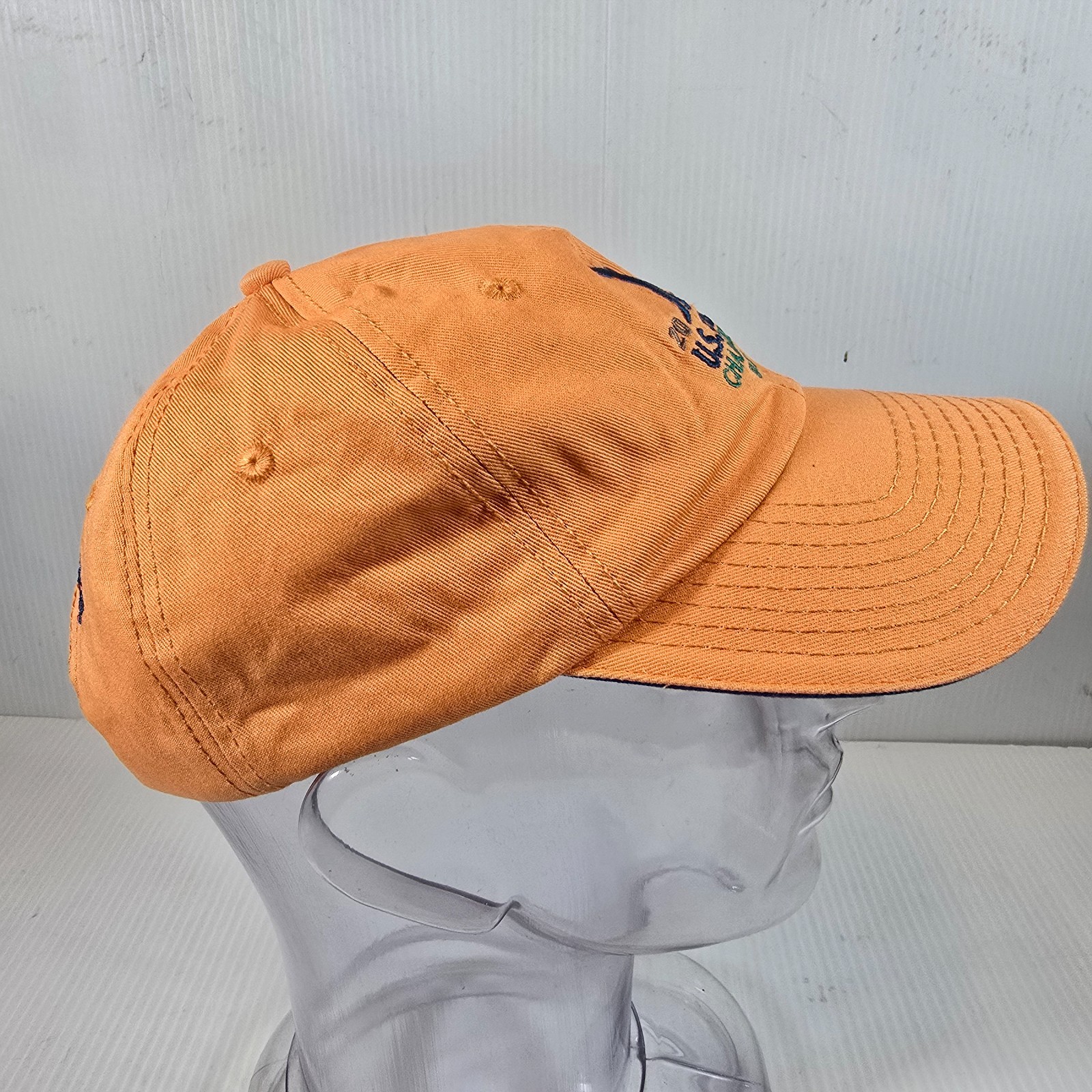 US Open 2015 Hat Cap Orange Adjustable OSFA Strap Golf Chambers Bay USGA Member