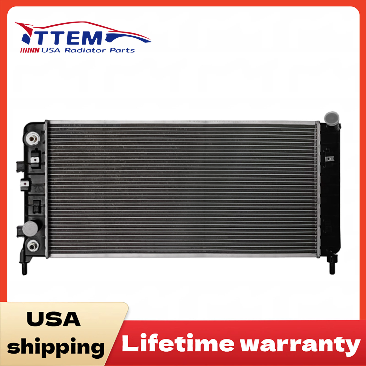 Radiator 2827 For 2006-2011 Chevrolet Impala 3.9L 2005-2008 Buick LaCrosse 3.6L