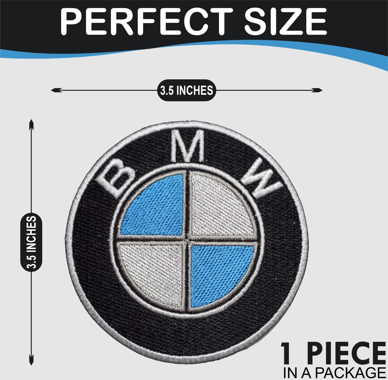BMW Automative Car Brand Logo Iron On Patch-Sew Patch-Embroidered Patch