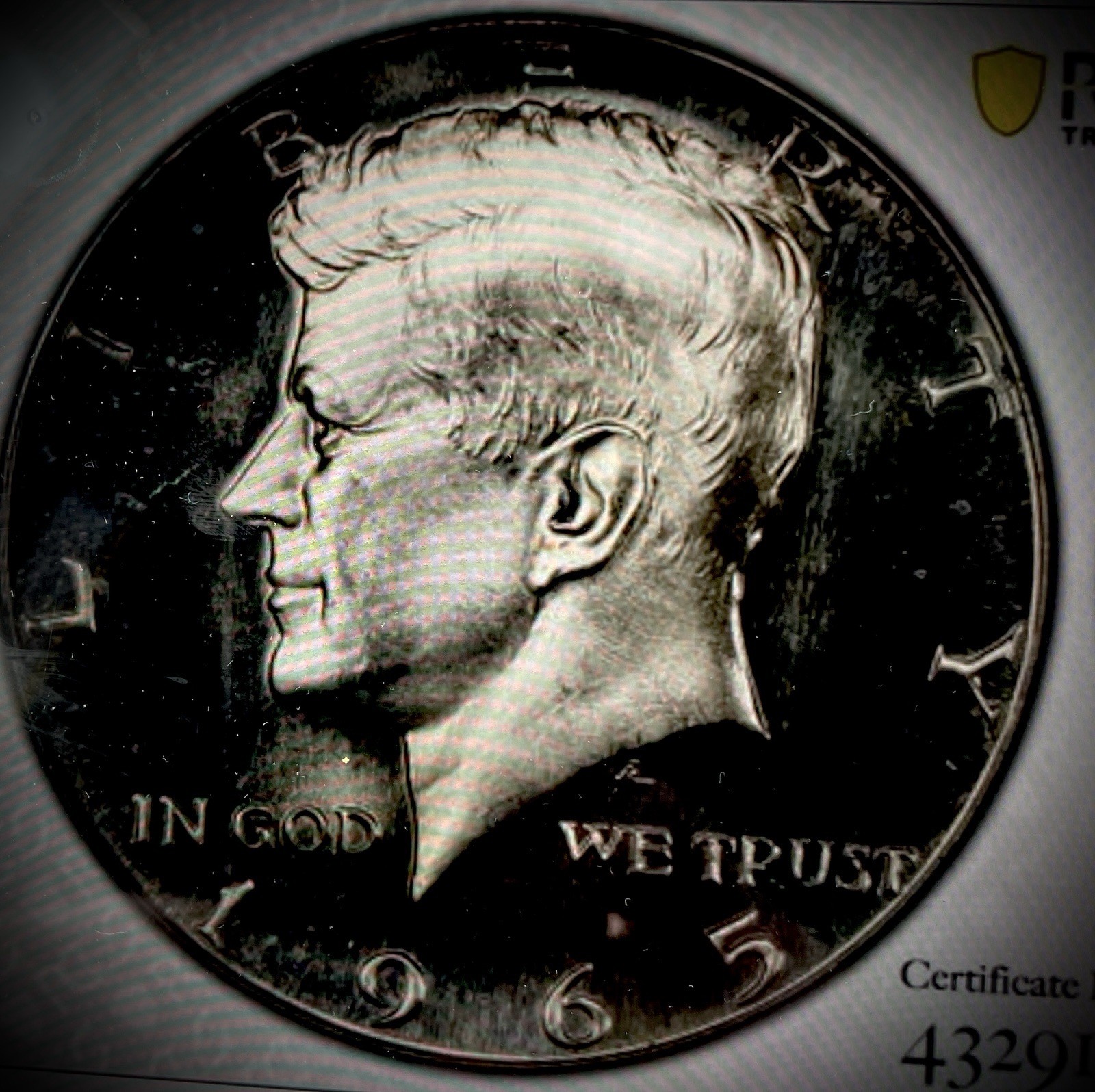 1965 SMS Kennedy Half Dollar PCGS SP67