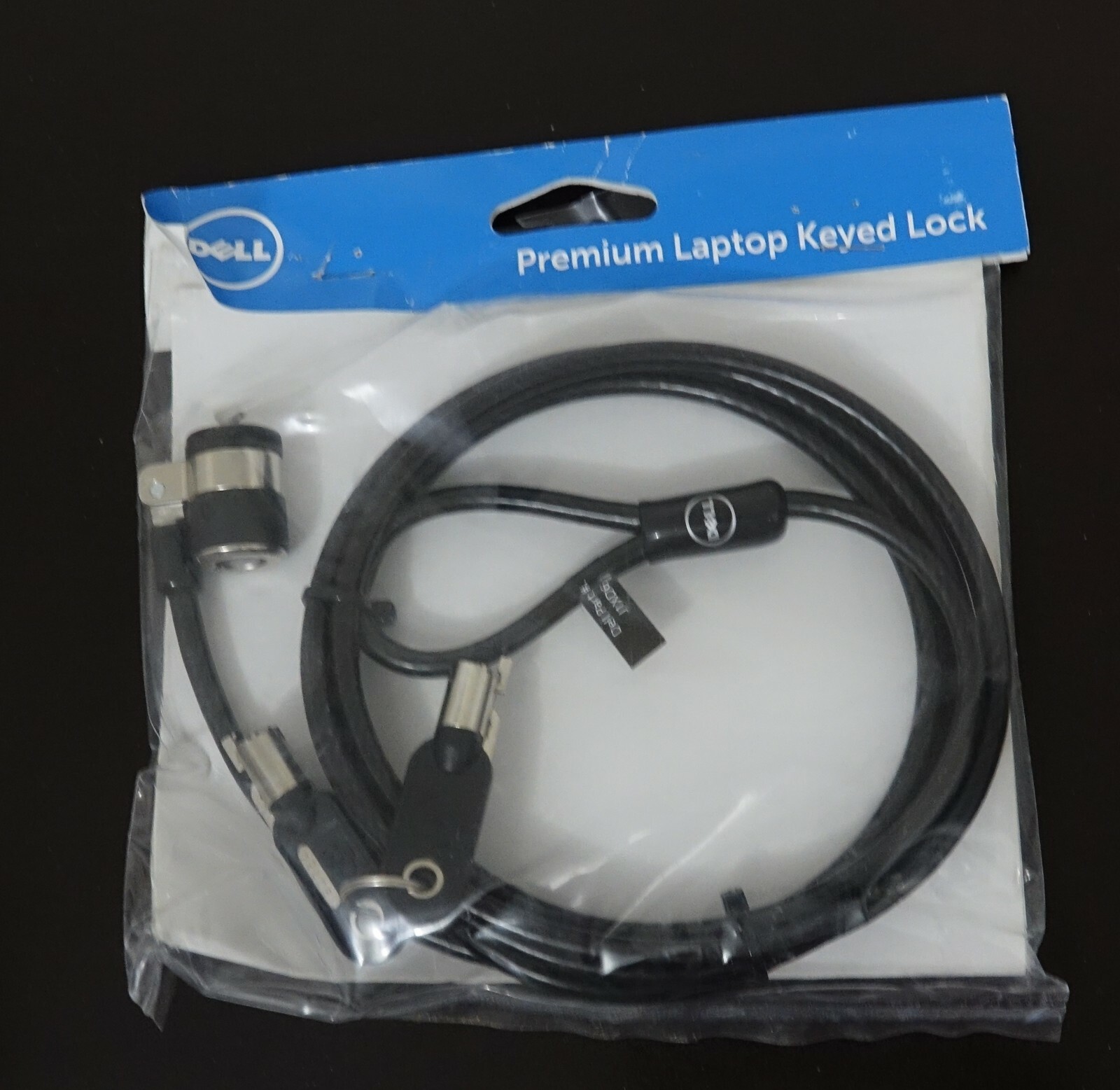 Dell Laptop Keyed Security Lock cable