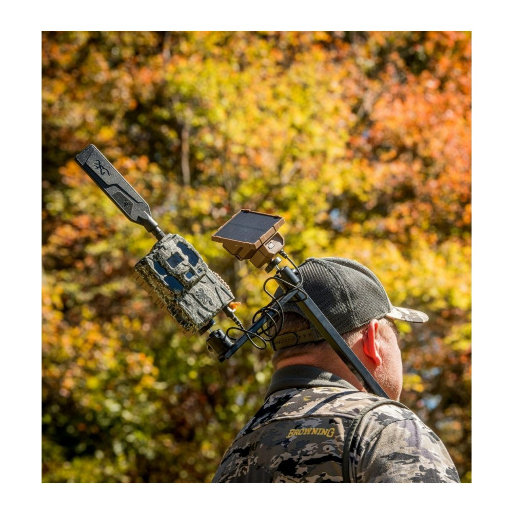Browning Trail Cameras Universal Solar Camera Power Pack with Charge Meter