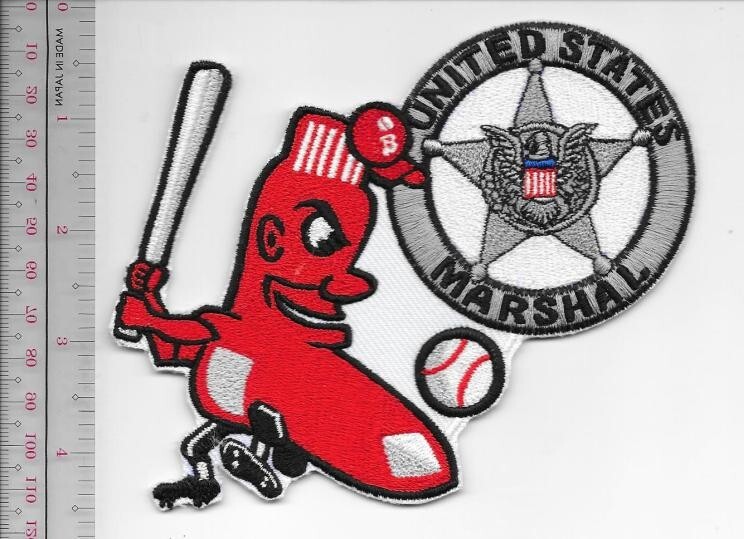 US Marshal Service USMS Massachusetts Boston Field Office Red NO TARIFF