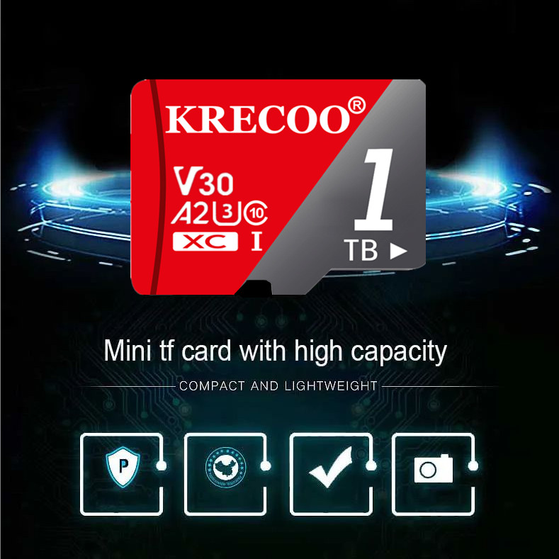 1TB Ultra Class 10 TF 180MB/S Micro SD Micro SDXC UHS-I TF Memory Card Lot