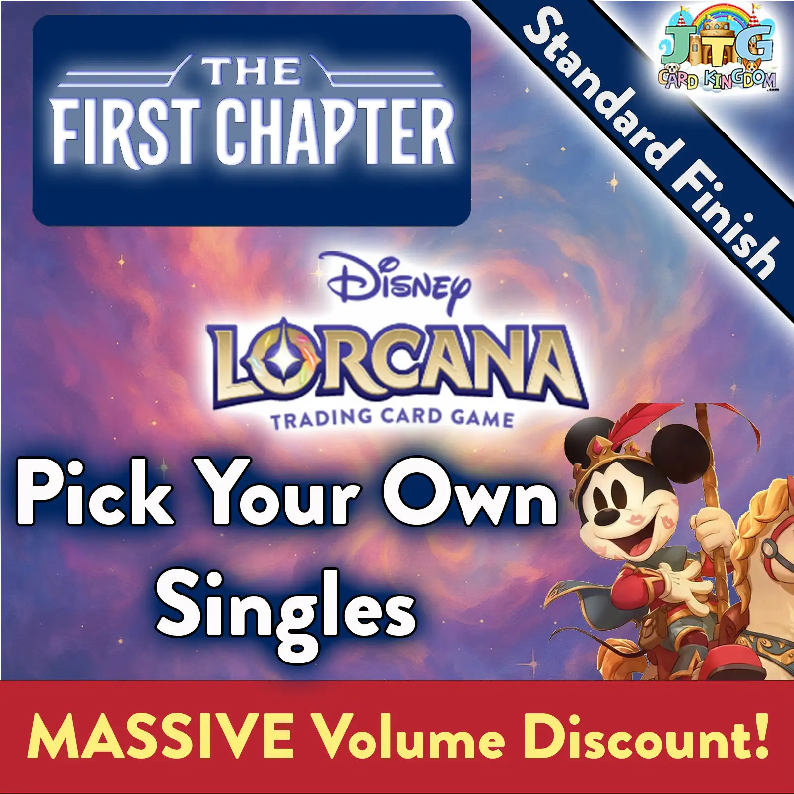 Up to 35% off!💎Lorcana - The First Chapter: Non-Foil Singles💎
