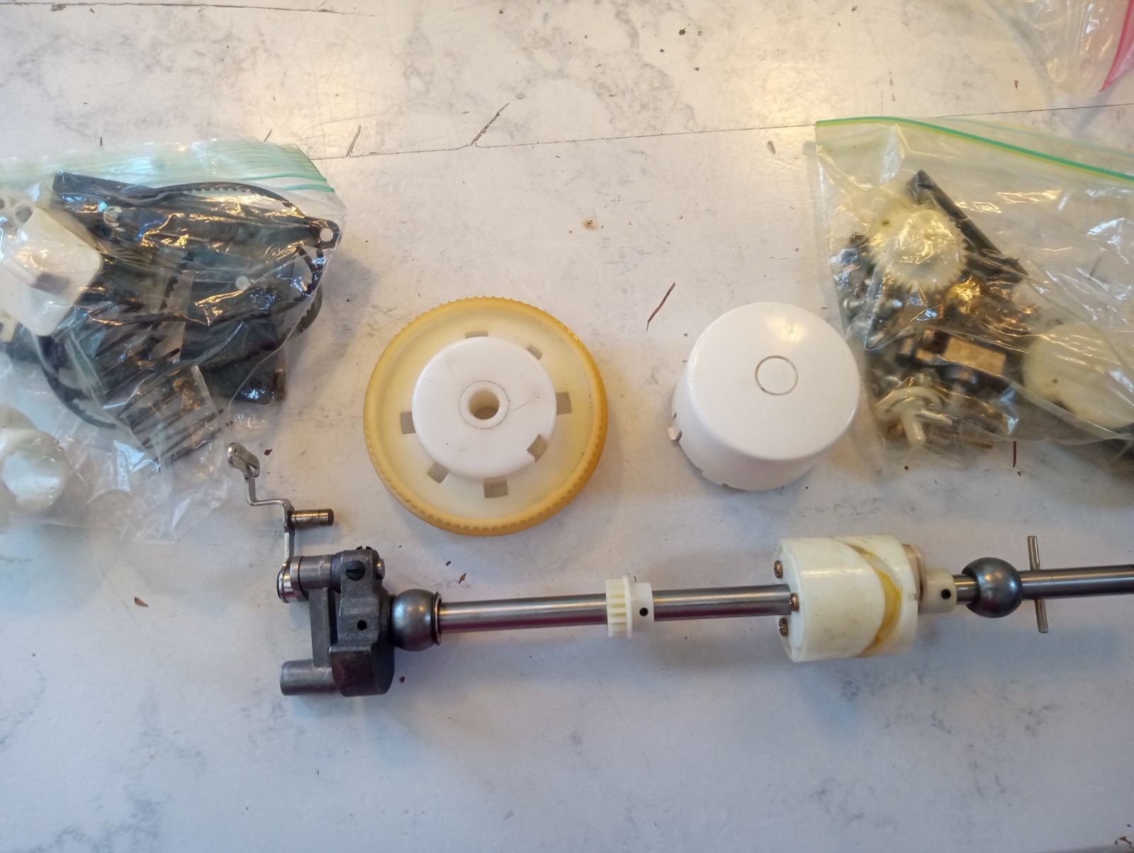 Brother VX-1120 Sewing Machine Bundle Parts Lot