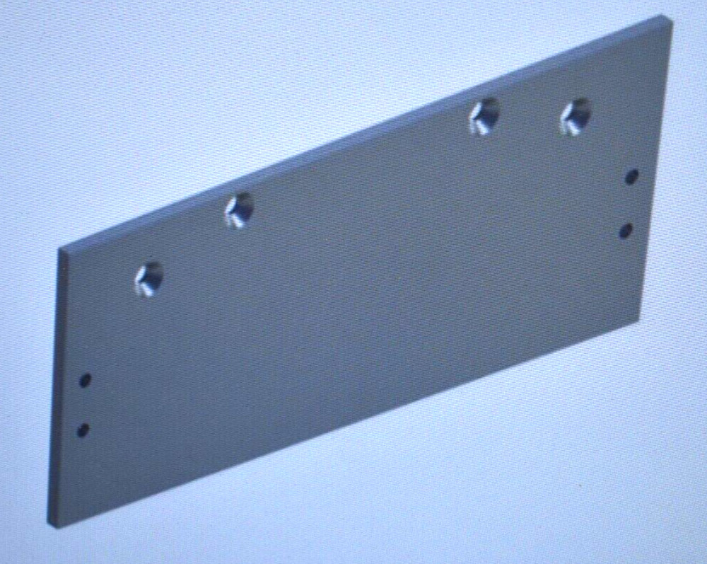 Hager Door Closer Part Cover Drop Plate 072669 Aluminum Painted Genuine OEM