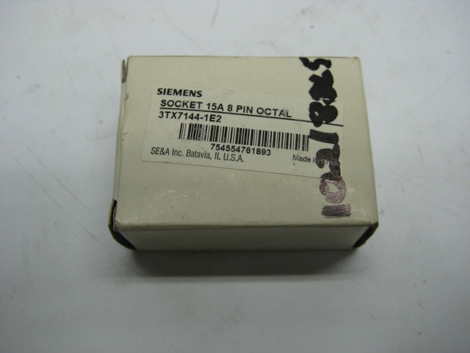 SIEMENS 3TX7144-1E2 RELAY SOCKET NSMP