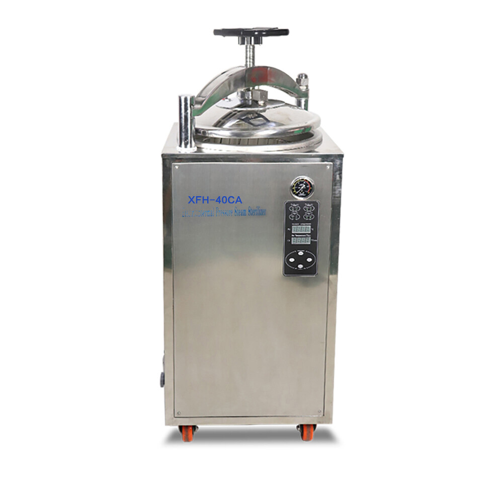 40L Vertical Autoclave Steam-Pressurized Sterilizer High Pressure Sterilization