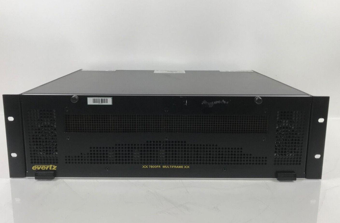 Evertz 7800FR MultiFrame Loaded w/ x4 Cards 7736CE2-A4