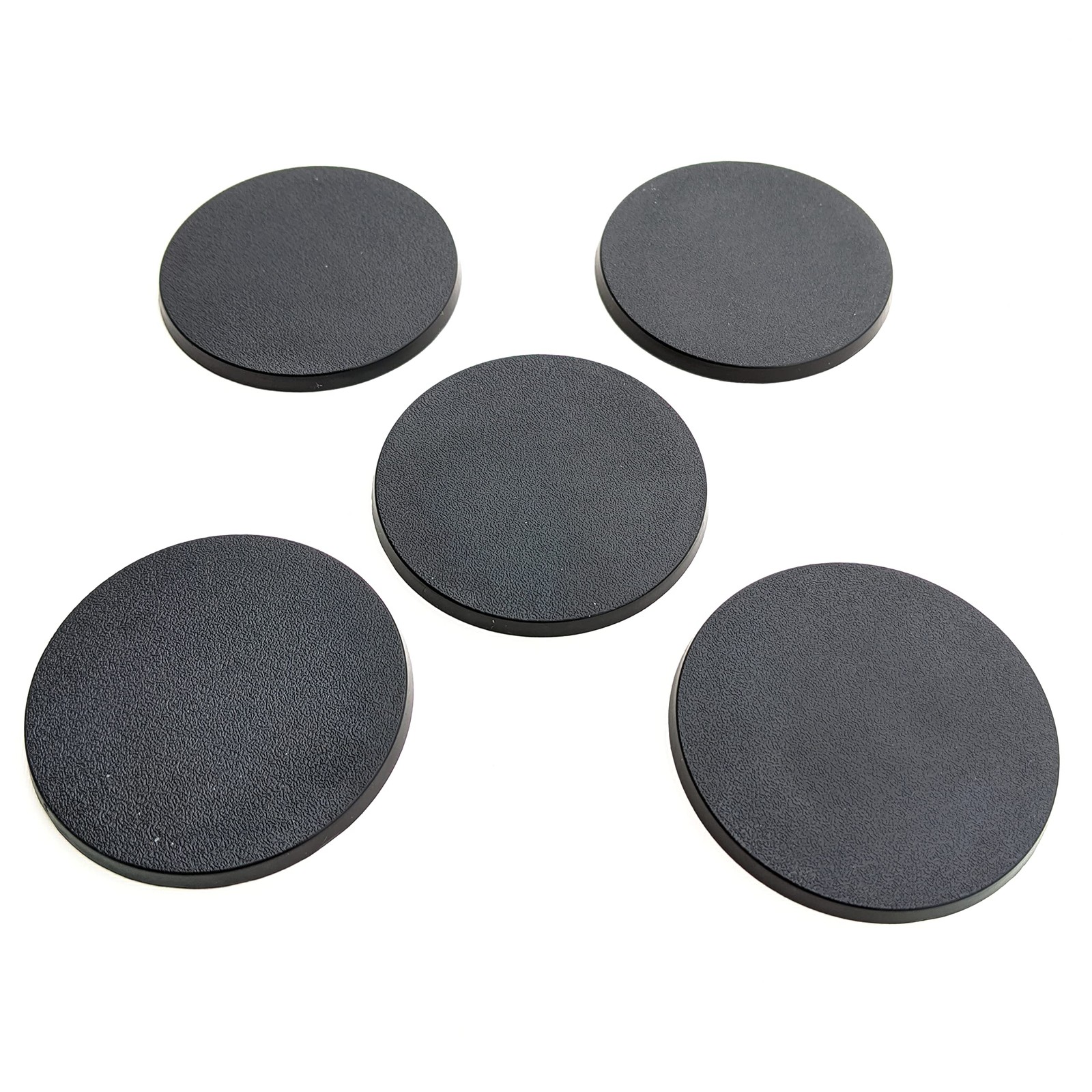 60mm Premium Blank Miniature Bases - Designed for 28mm Scale Tabletop War Gam...