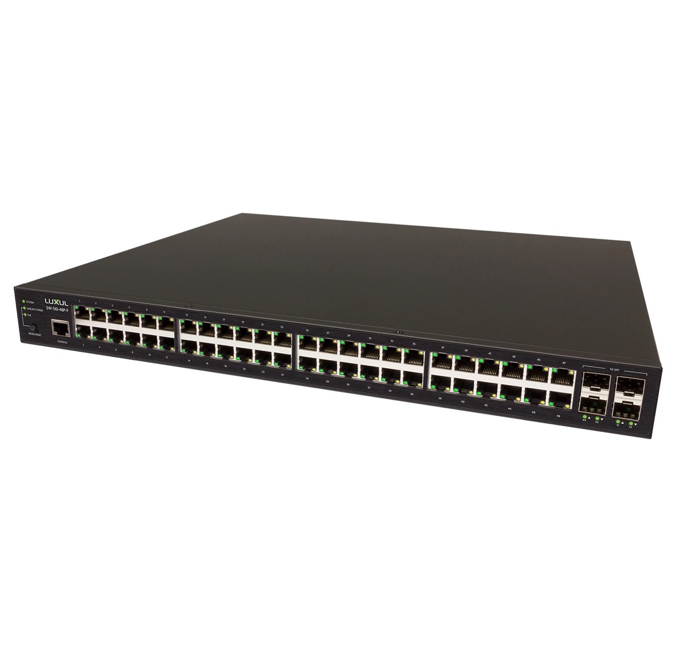 Luxul SW-510-48P-F 48 Port PoE+ Managed Gigabit Switch (see description)