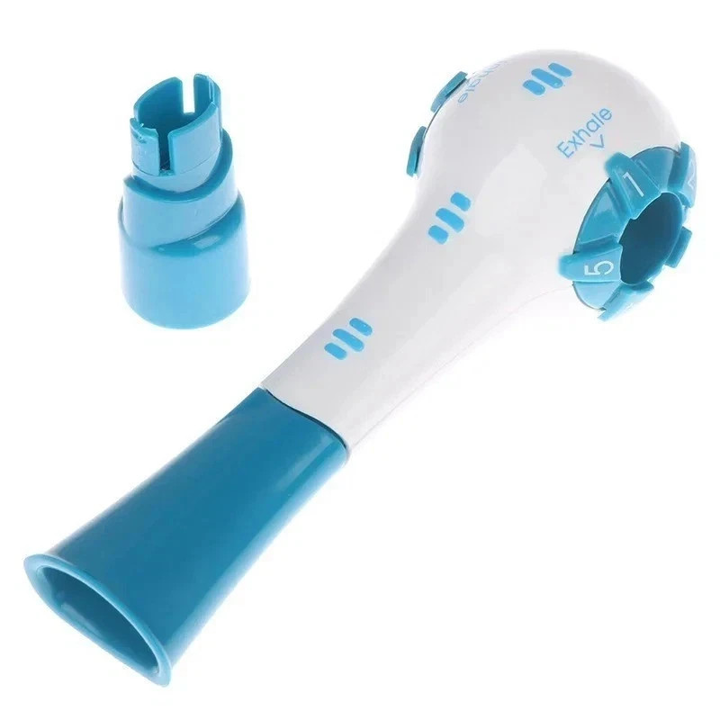 Breathing Exerciser Respiratory Trainer Lung Strength Device Portable Breather*