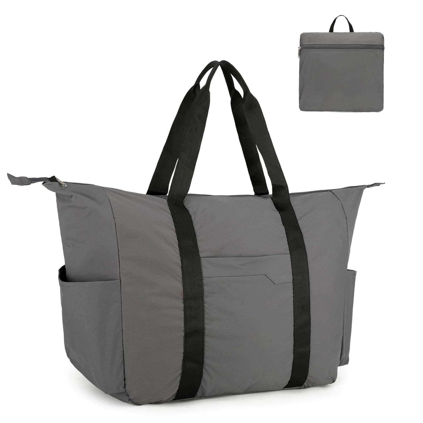 Uarition 50L Foldable Duffle Bag, Lightweight Travel Duffel Bag with Tear Res...