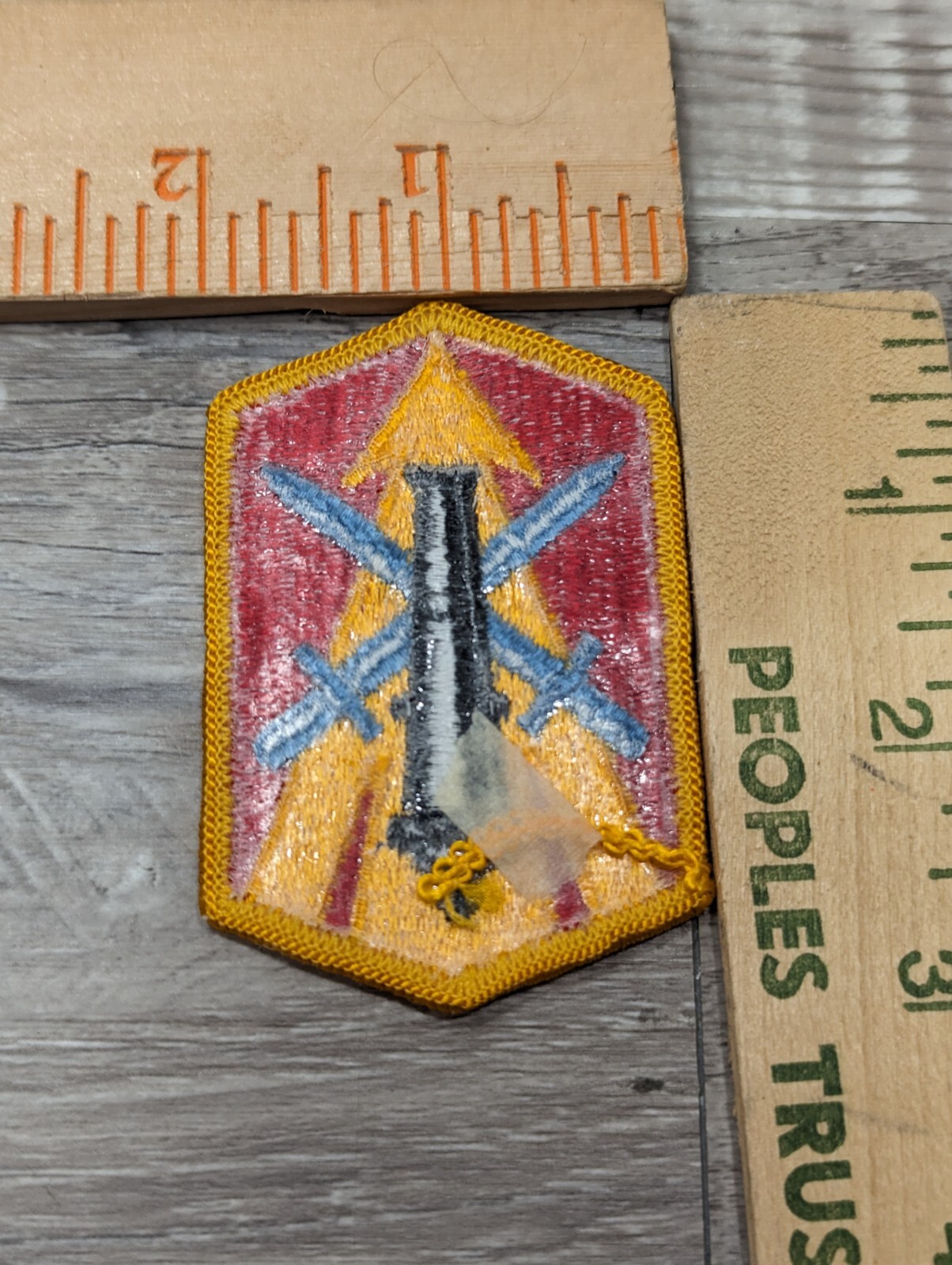 US ARMY 214TH FIRES BRIGADE CLASS A PATCH FULL COLOR