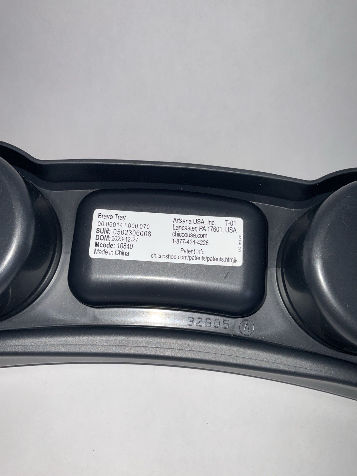 Chico Bravo Child Tray For Stroller Model 000 60141 000 070