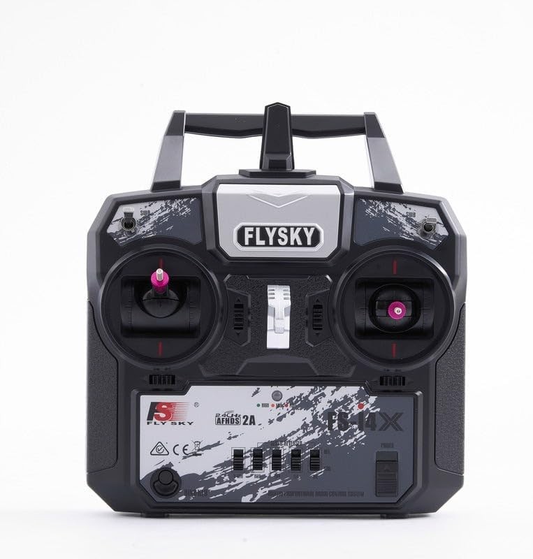 Fms Flysky RC Plane Controller 6-CH RC Airplane Transmitter and Receiver Radio